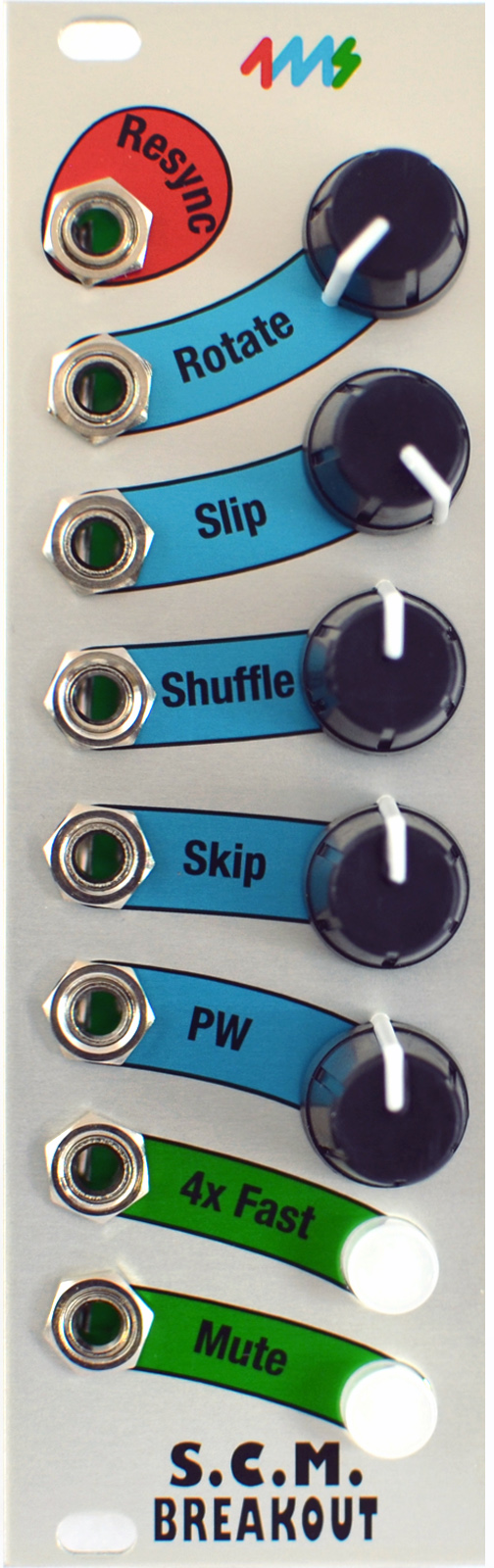 4ms Shuffling Clock Multiplier Breakout